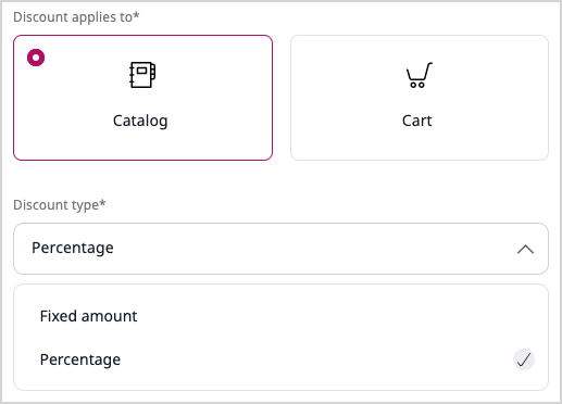 New discount